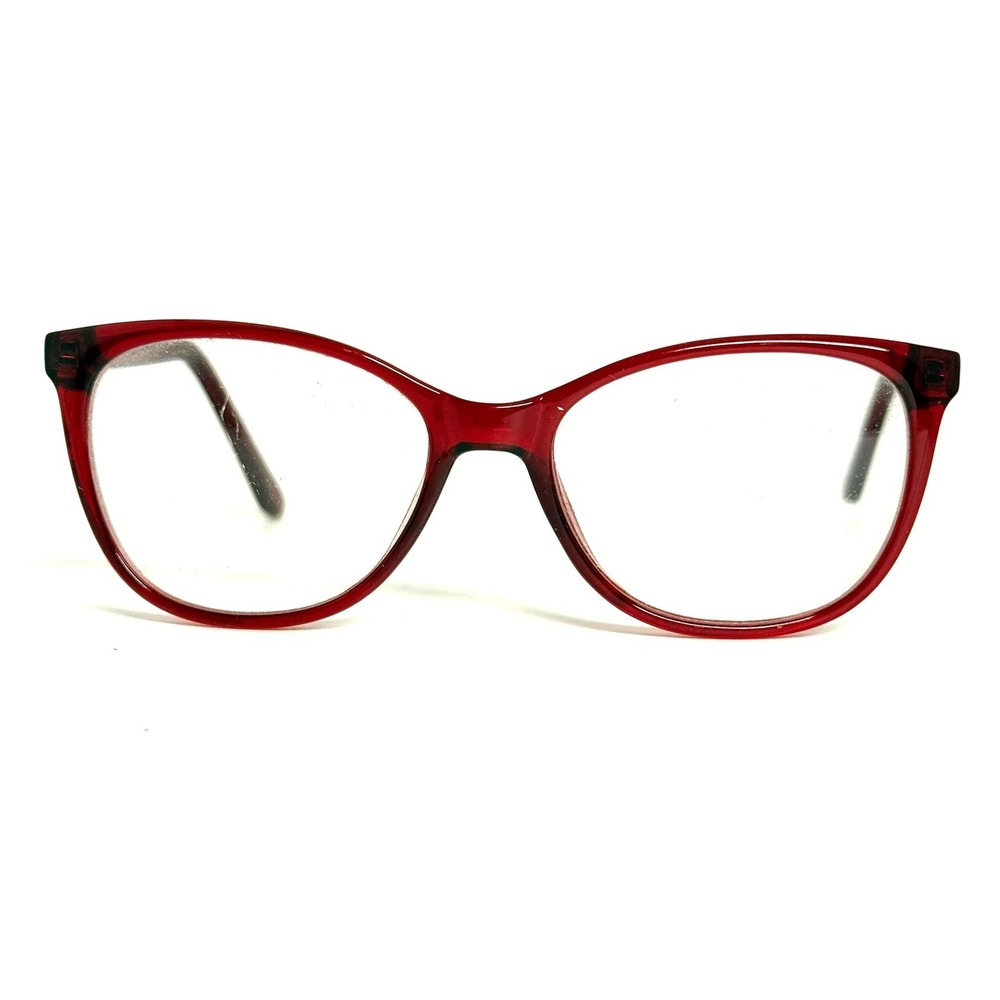 Tempo WP 7107 RD Red Cat Eye Eyeglasses Frames 50-16-135 Womens Eyewear‎